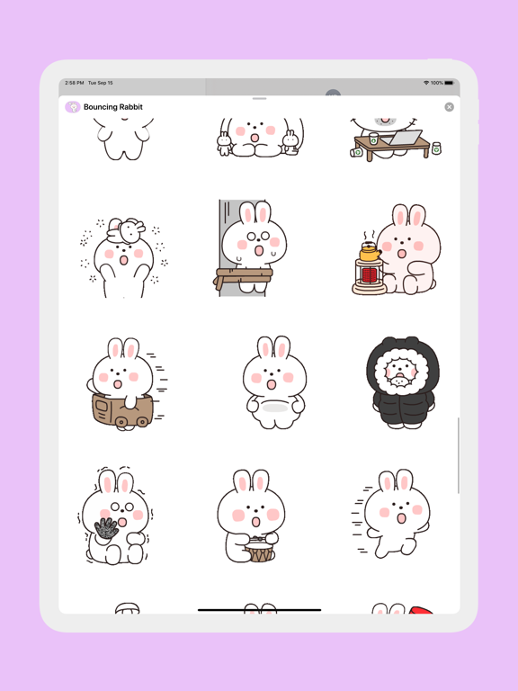 Screenshot #6 pour Bouncing Rabbit Animated