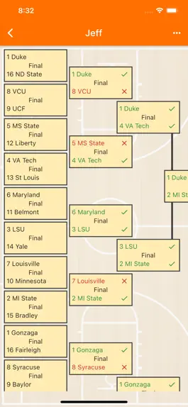 Game screenshot Bracket Tracker apk