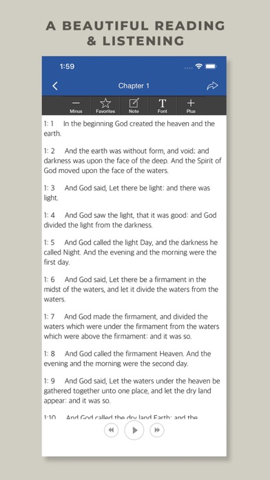 Screenshot #3 pour Audio Bible Book - Holy Bible
