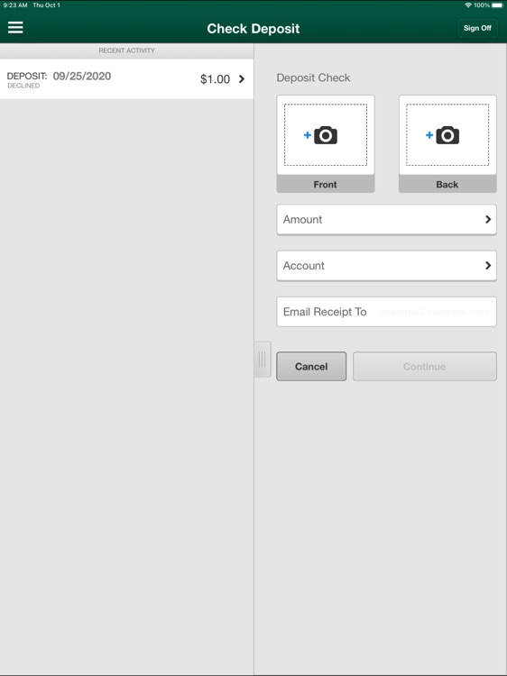 M&M Bank Mobile for iPad screenshot-5