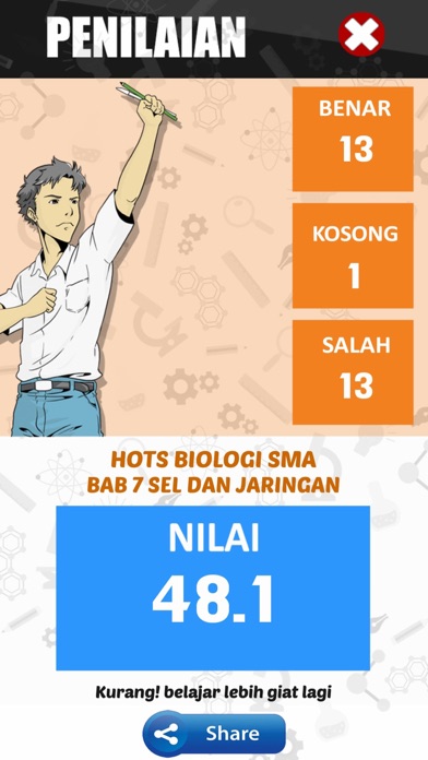 Screenshot #3 pour QRActive Hots Biologi SMA