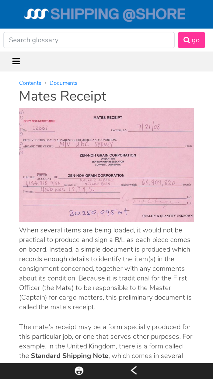 Commercial ShippingShore