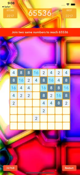 Game screenshot 65536 Puzzle mod apk