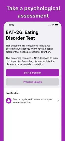 Game screenshot Eating Disorder Test mod apk