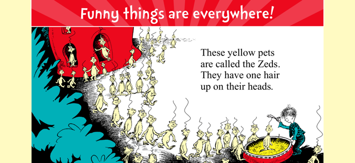 One Fish Two Fish - Dr. Seuss