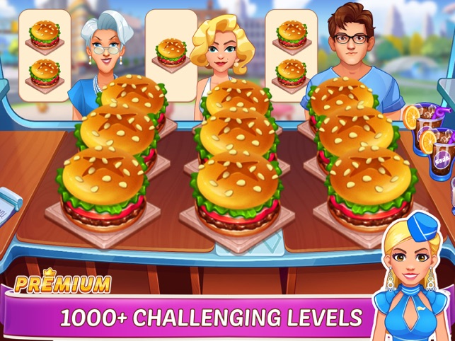 Play Cooking Speedy Premium Fever Chef Cooking Games