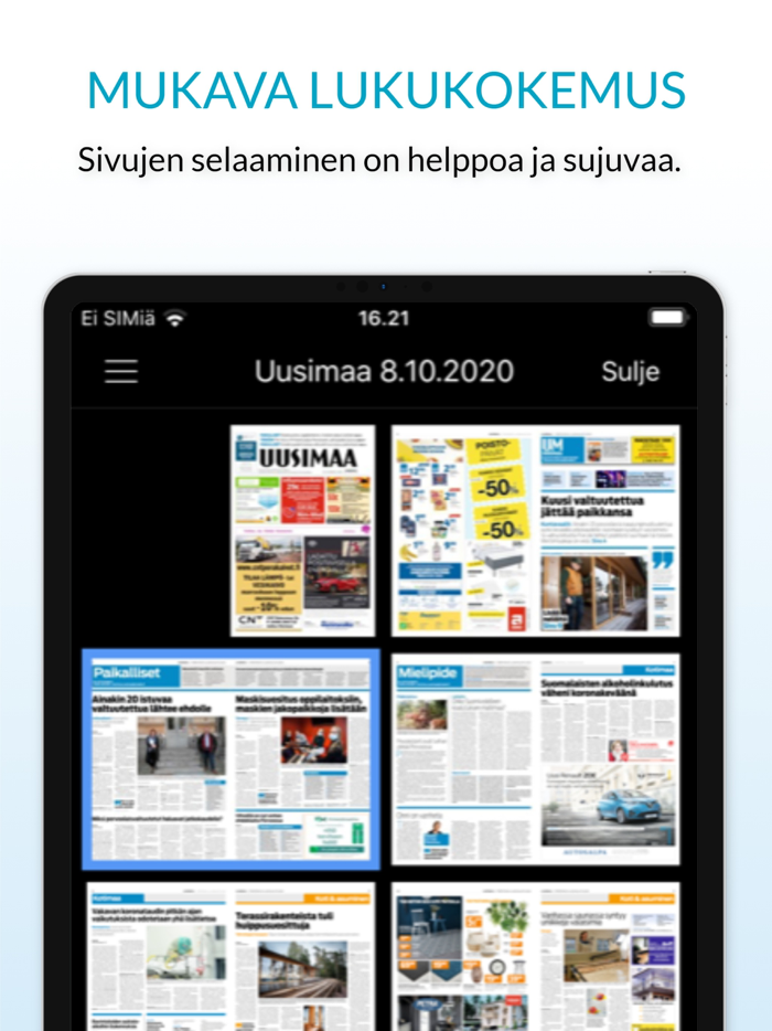 Uusimaa päivän lehti