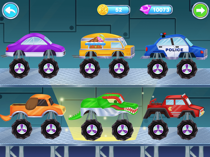 Monster Truck Racing Cars