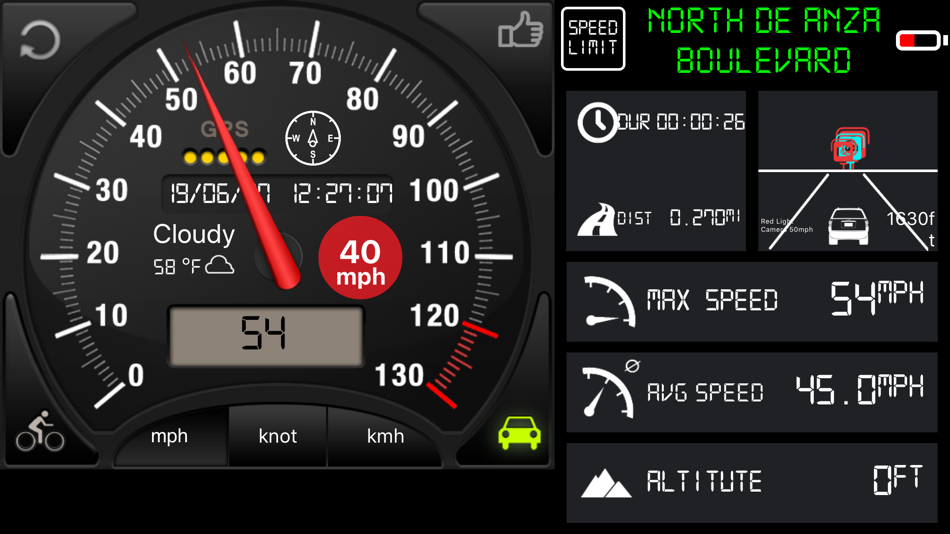 #8. Speedometer ⊲ (iOS) Podle: UniCom Technology