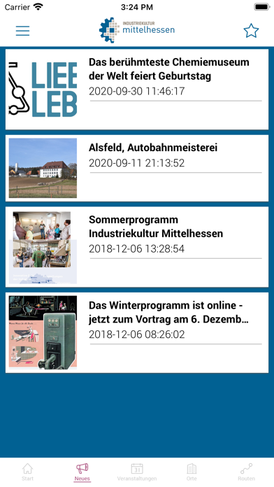 Industriekultur Mittelhessen Screenshot
