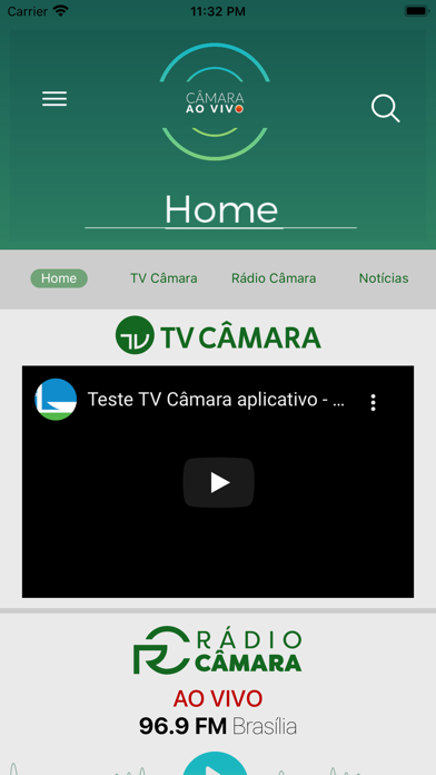 Câmara ao Vivo Screenshot