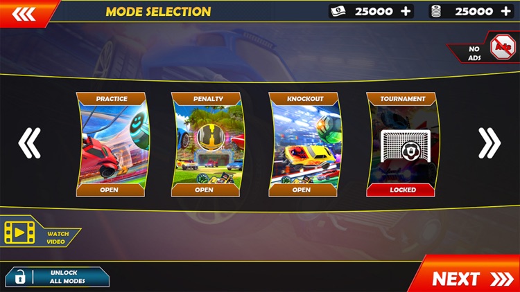 Rocket Car Football Games screenshot-4