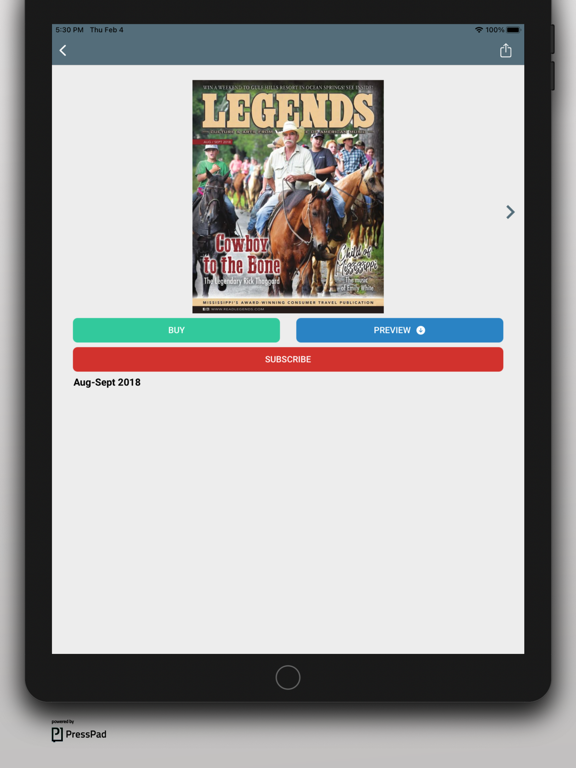 Screenshot #5 pour Legends Magazine