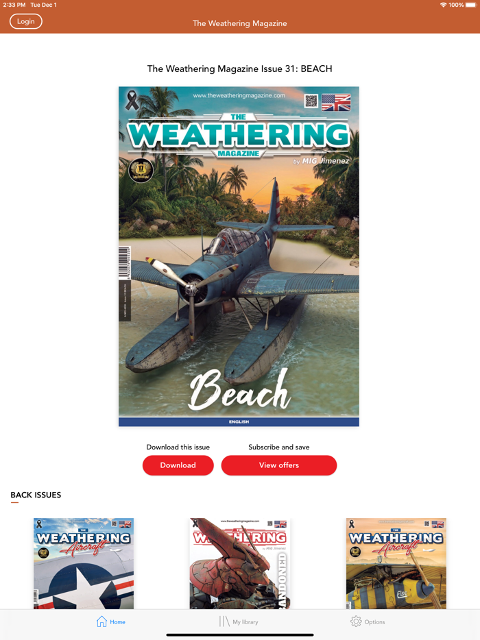 The Weathering Magazine App