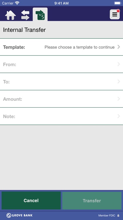 Grove Bank Business screenshot-5