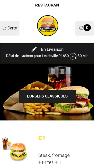 33 BURGER STREET Screenshot