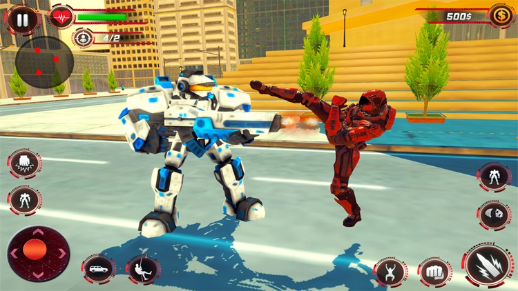 Super Flash Robot Hero Game screenshot-3