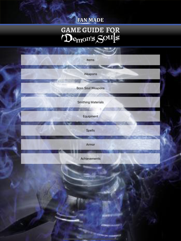 Screenshot #4 pour Game Guide for Demon's Souls
