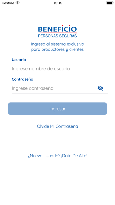Beneficio Seguros Screenshot