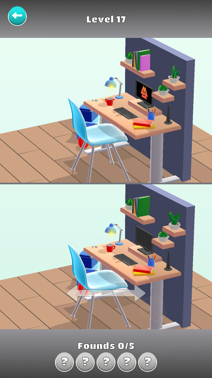 Differences 3D - Find and Spot