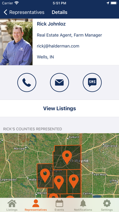 Halderman Real Estate Screenshot