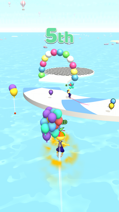 Balloon Skate Screenshot