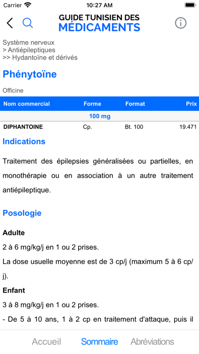 Guide tunisien des médicaments Screenshot