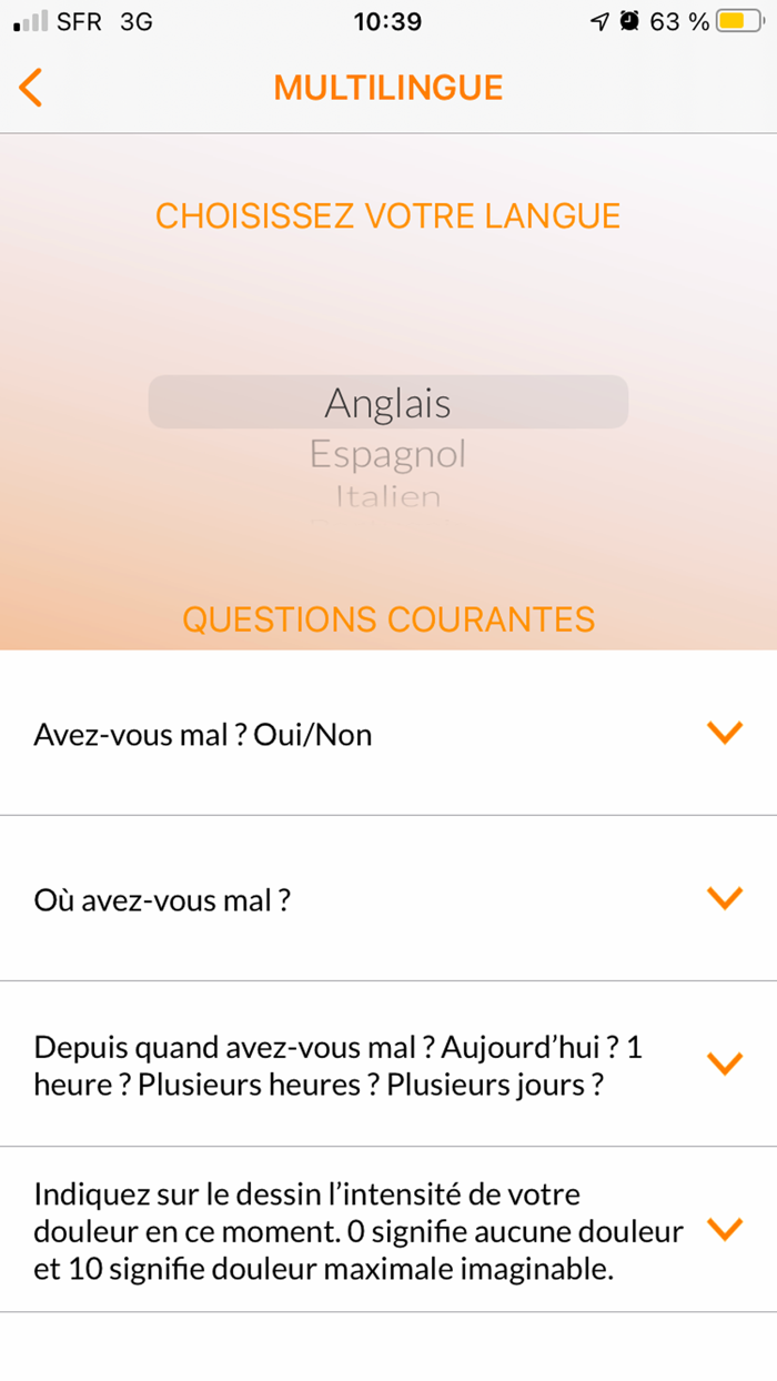 Douleur Hôpital Saint Joseph