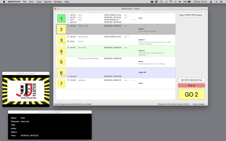 #3. MiX16 PLAY (macOS) بواسطة: Gregor Krasevec