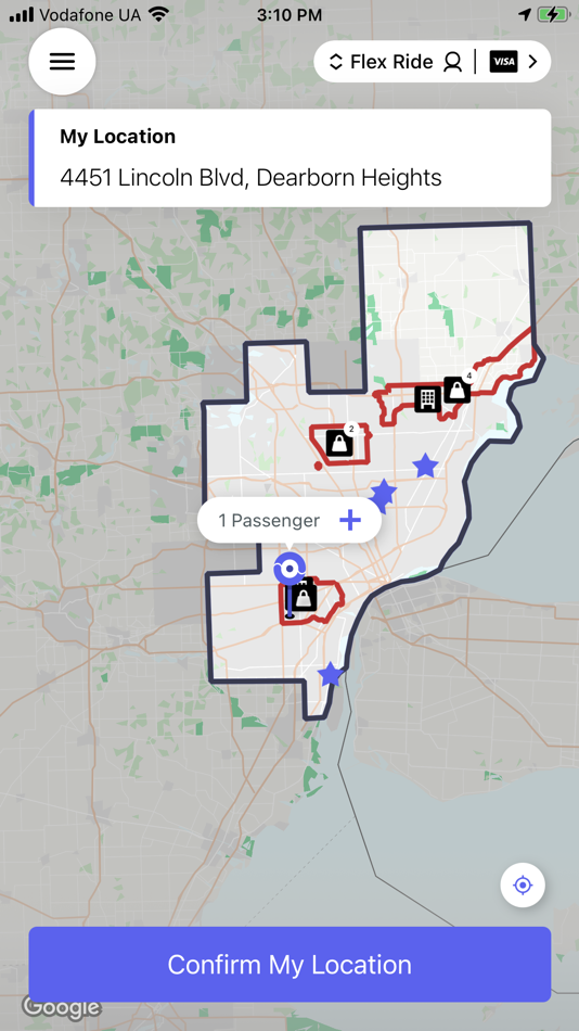 #2. Ride SMART Flex (iOS) Bởi: Via Transportation, Inc.