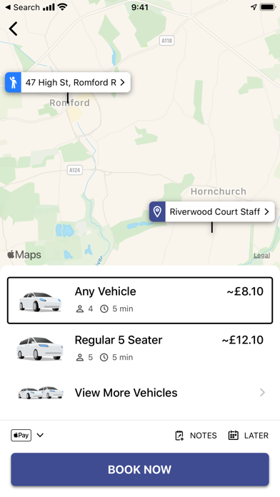 Star Mini Cabs Ltd Screenshot