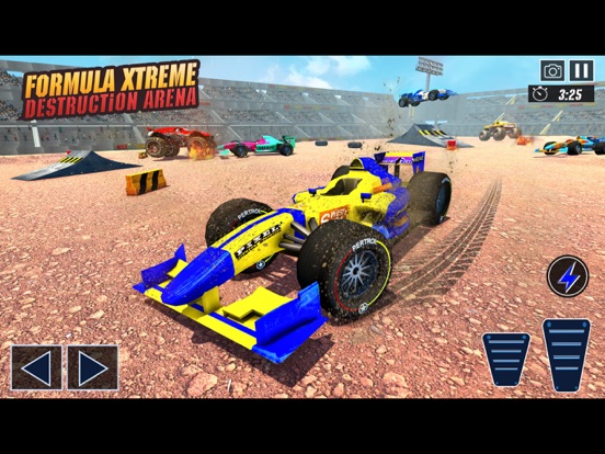 Police Formula Car Derby Games iPad app afbeelding 5