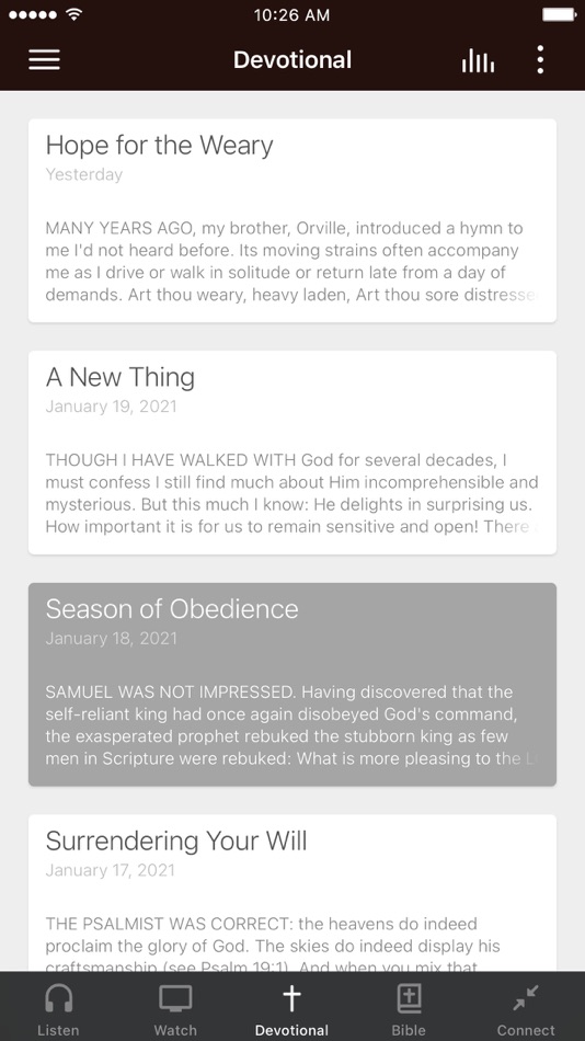 #3. Insight for Living UK (iOS) 由: Insight for Living