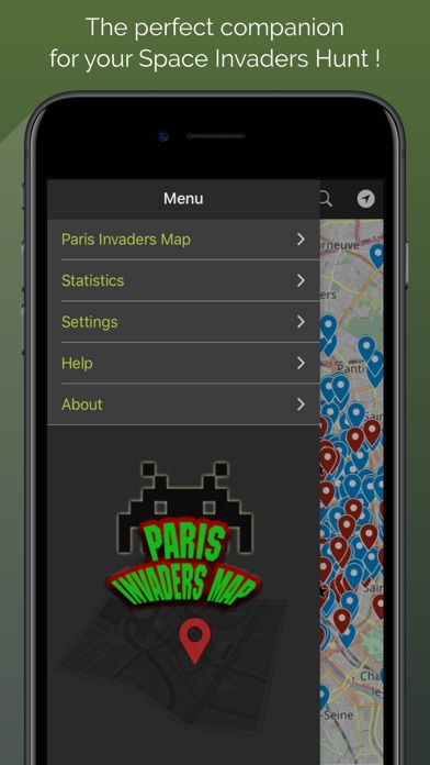 Paris Invaders Map screenshot 3