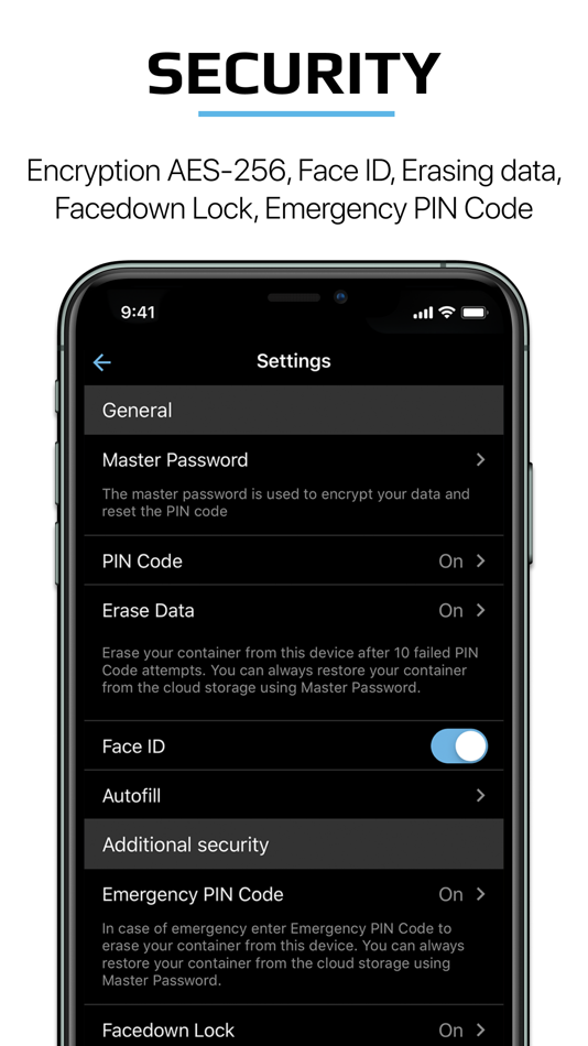 #5. Password Manager - SecureX PRO (iOS) Podle: Texode Technologies LLC