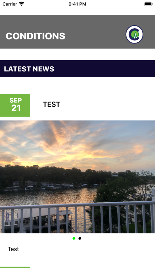#3. Course Conditions (iOS) 由: Matthew Leverich