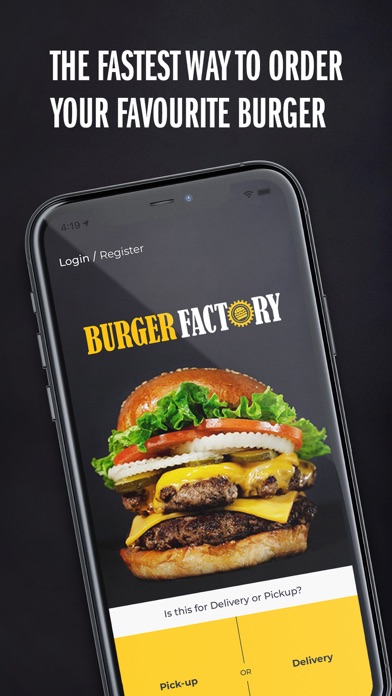 Burger Factory Restaurant Screenshot