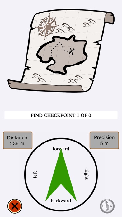 GPS Treasure Screenshot