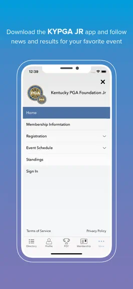 Game screenshot Kentucky PGA Foundation Jr mod apk