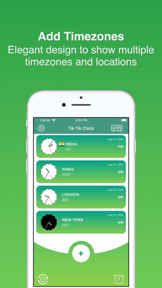 #1. Tik Tik Clock (iOS) 由: InfoEnum Software Systems