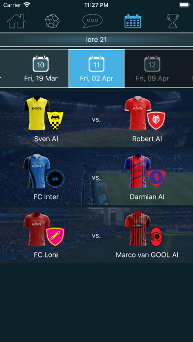 GOOL! Screenshot