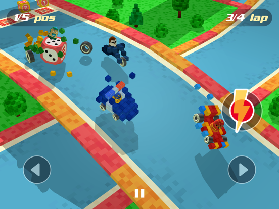 Pixel Car Racing - Voxel Racer screenshot 4