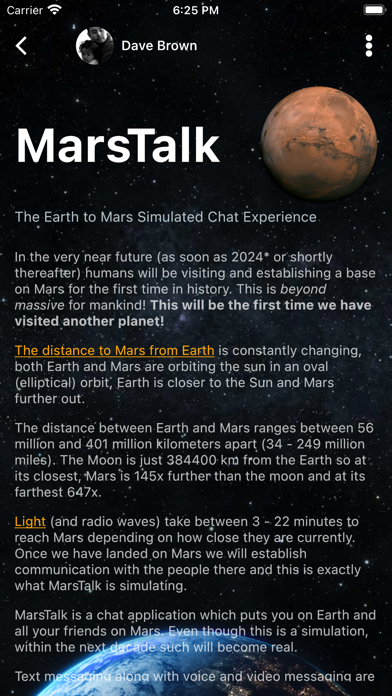 MarsTalk Screenshot
