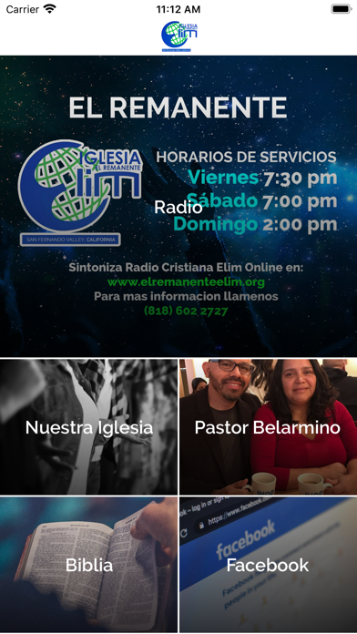 Iglesia El Remanente Elim Screenshot
