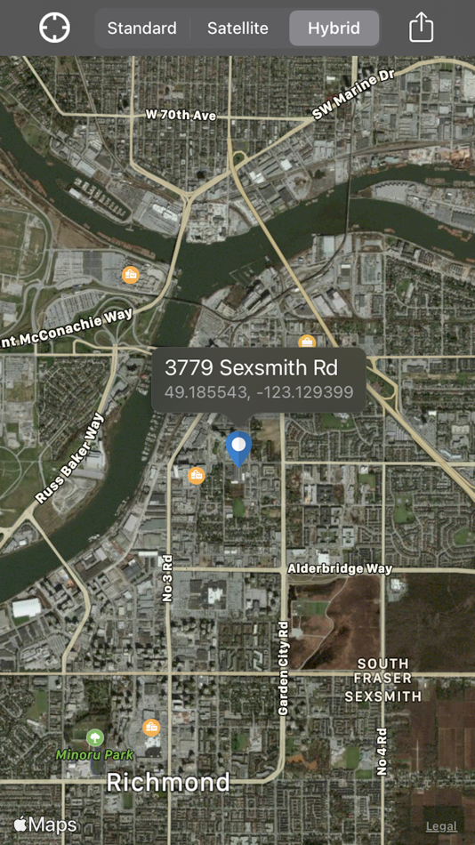 #1. Here I Am - Location notifier (iOS) Ved: Haw-Yuan Yang
