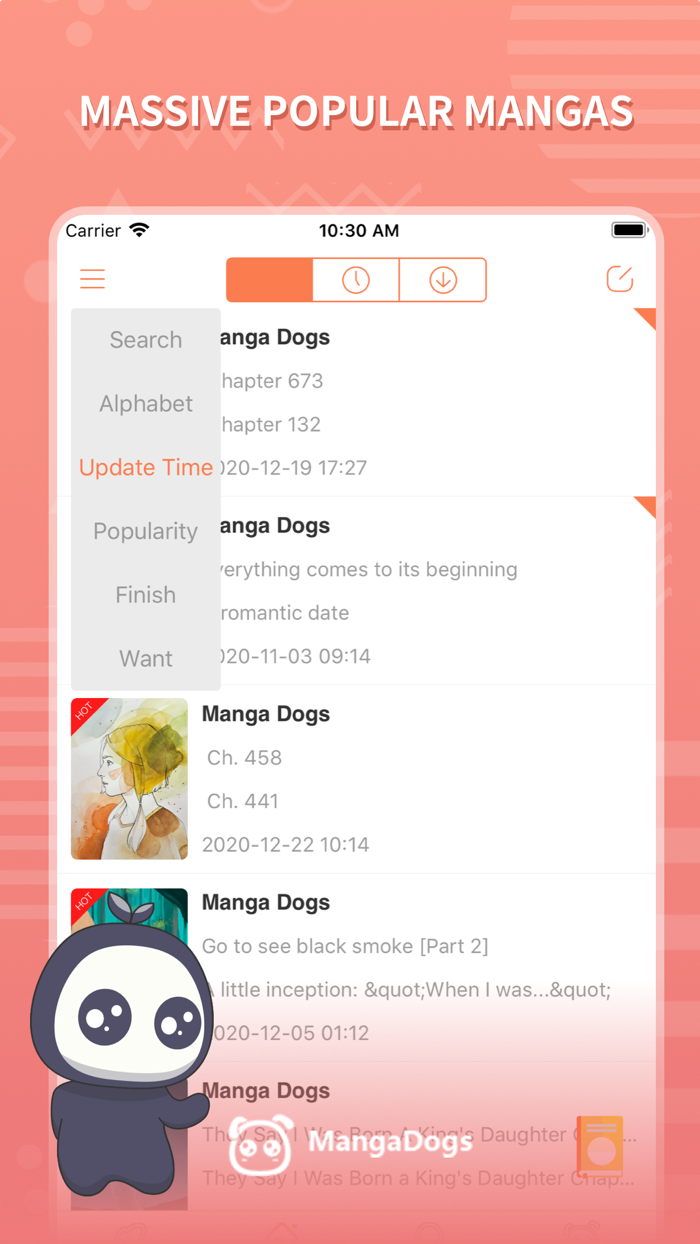 Manga Dogs - webtoon reader