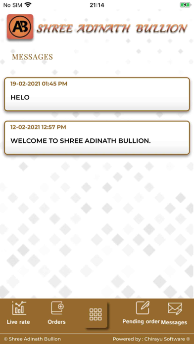 Shree Adinath Bullion Screenshot