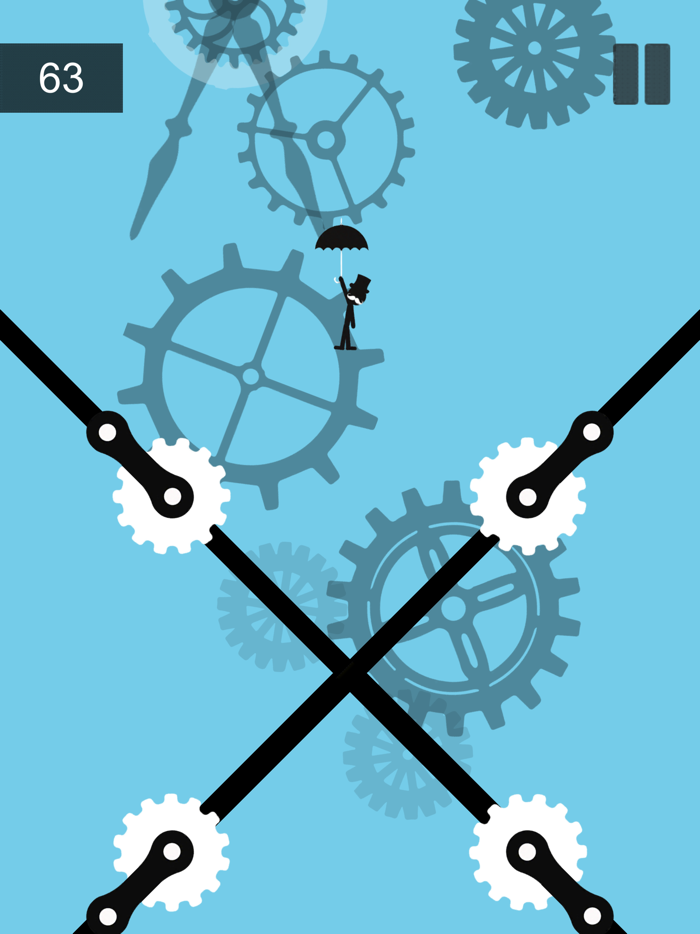 Stickman Umbrella Falls