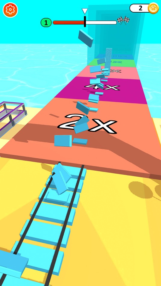 #4. Stack Rail : Save the Train (iOS) 来自: Seher Anwar