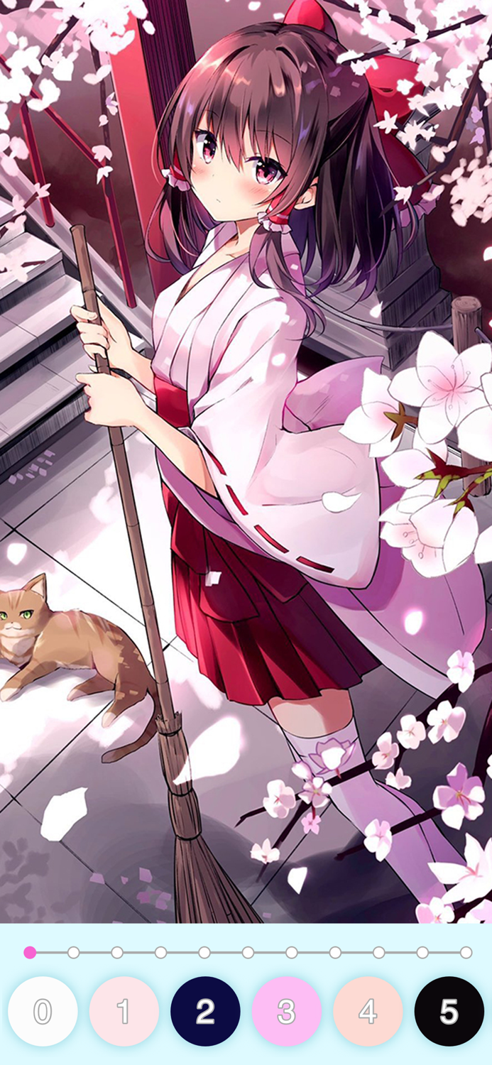 Anime Color - Paint by Number